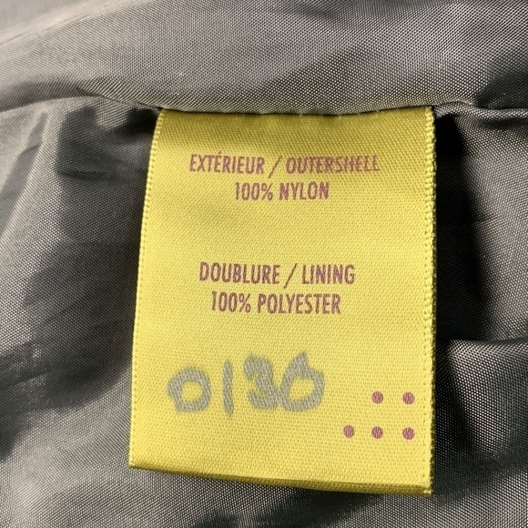 𝅺Soia and Kyo Nylon Windbreaker Jacket with Hood Olive Green XS - Picture 7 of 14